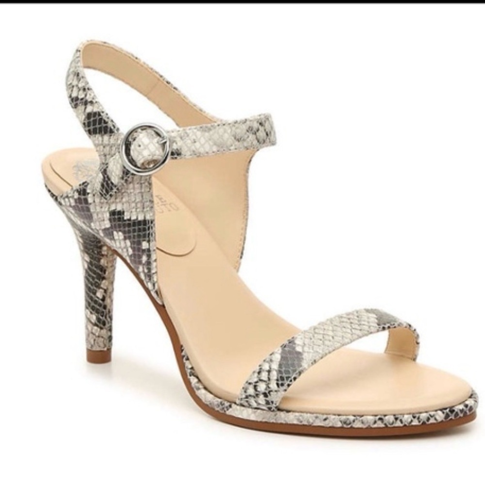Vince Camuto Snakeskin Patterned Heels